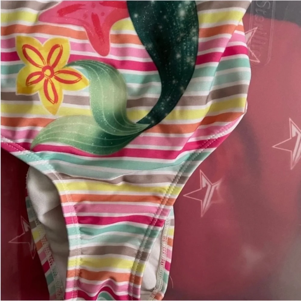 Disney Store Little Mermaid Swimsuit Size 5/6